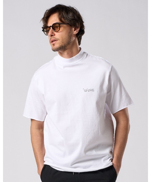 wjk（ダヴルジェイケイ）の「cut-off mock S/S(printed)（Tシャツ/カットソー・メンズ・ブラック/ホワイト・SMALL/MEDIUM/LARGE/X-LARGE）」の22枚目の写真