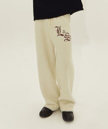 BORN CHAMPS（ボーンチャンプス）の「L&SロゴヘアリーニットパンツB23FB04IV（スウェットパンツ）」