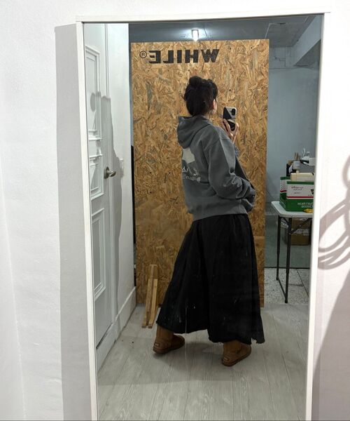 WHILE(ワイル)の「COMFY CLIMBING JACKET (DUSTY MARBLE)(その他アウター・レディース・その他・MEDIUM/LARGE)」の7枚目の写真