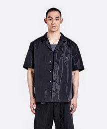 Shiny Half shirt - Black