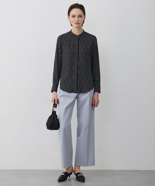 ICB（アイシービー）の「LooseWeave ワイドパンツ（その他パンツ・レディース・ダルブルー系/ライトイエロー系・2/4/6）」の22枚目の写真