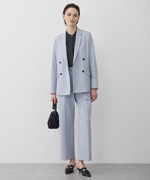 ICB（アイシービー）の「LooseWeave ワイドパンツ（その他パンツ・レディース・ダルブルー系/ライトイエロー系・2/4/6）」の21枚目の写真