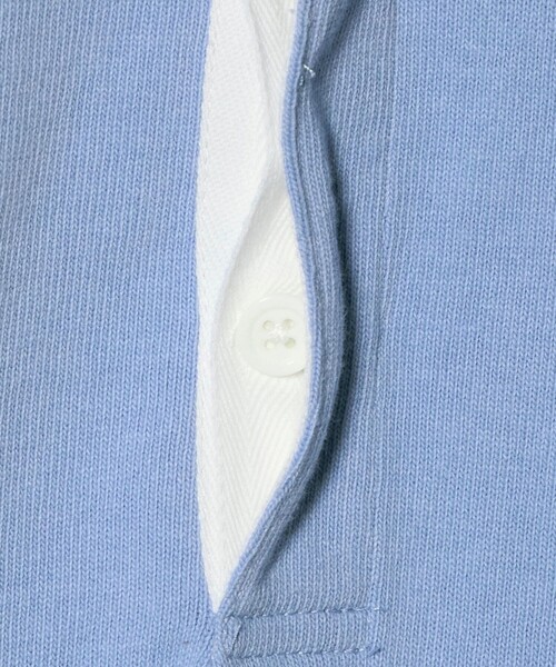 California General Store(California General Store)の「<CGS.>コットン ラガーシャツ(Tシャツ/カットソー・メンズ・ライトブルー/ベージュ・S/L/M)」の8枚目の写真