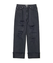 Big Union（ ）の「STRAIGHT ROLL-UP PANTS / BLACK（その他パンツ）」
