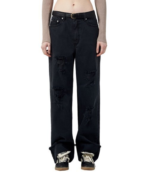 Big Unionの「STRAIGHT ROLL-UP PANTS / BLACK(その他パンツ・メンズ・その他・LARGE/MEDIUM/SMALL/X-SMALL)」の4枚目の写真