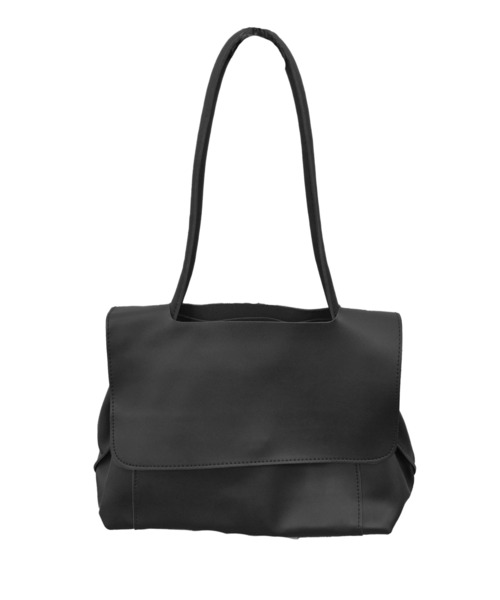 Reurie'(レウリィ)の「【A4サイズ収納可能】ビッグフラップトートバッグ(ayaka select) / シンプル ベーシック オフィスカジュアル きれいめ 大容量(ビジネスバッグ・レディース・ブラウン/ブラック・FREE)」の7枚目の写真
