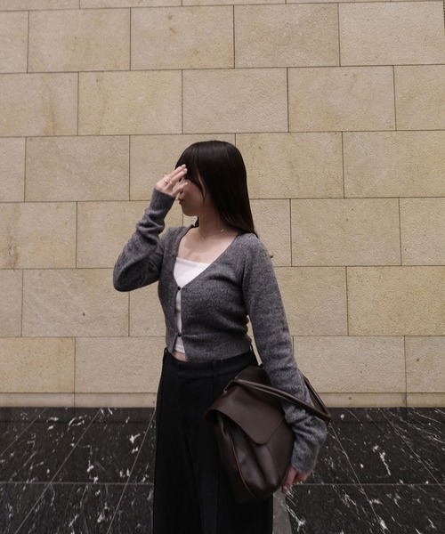 Reurie'(レウリィ)の「【A4サイズ収納可能】ビッグフラップトートバッグ(ayaka select) / シンプル ベーシック オフィスカジュアル きれいめ 大容量(ビジネスバッグ・レディース・ブラウン/ブラック・FREE)」の15枚目の写真