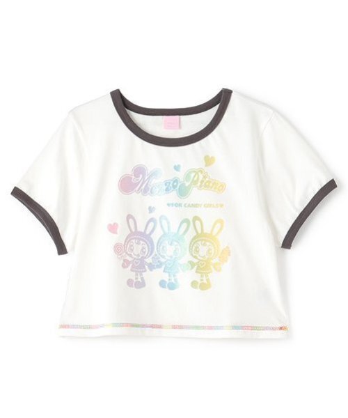 復刻♪ レインボーベリエちゃんリンガーTシャツ（Tシャツ/カットソー