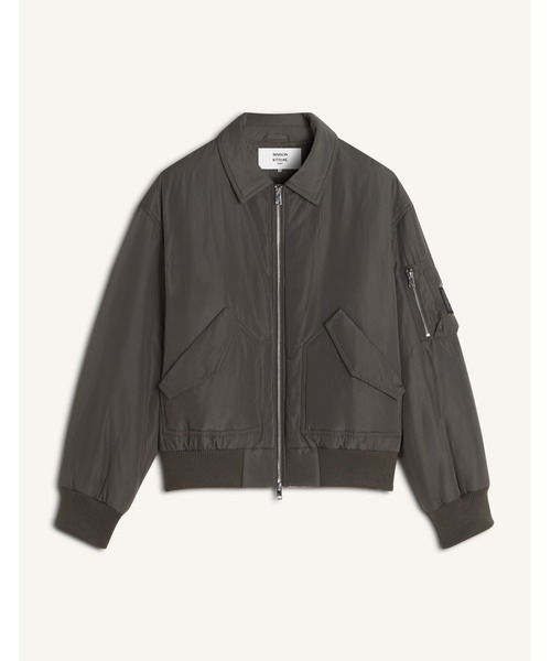 Maison Kitsune(メゾンキツネ)の「BOMBER JACKET(その他アウター・メンズ・ダークブラウン系・M/S/L/XS/XL)」の4枚目の写真