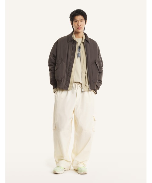 Maison Kitsune(メゾンキツネ)の「BOMBER JACKET(その他アウター・メンズ・ダークブラウン系・M/S/L/XS/XL)」の6枚目の写真