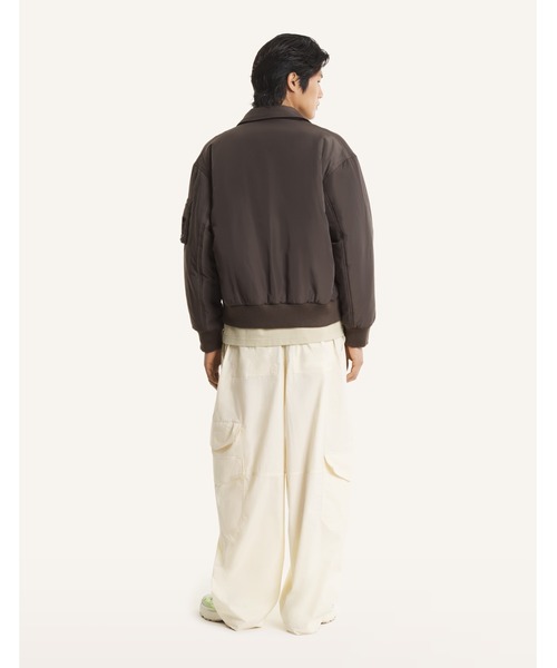 Maison Kitsune(メゾンキツネ)の「BOMBER JACKET(その他アウター・メンズ・ダークブラウン系・M/S/L/XS/XL)」の7枚目の写真