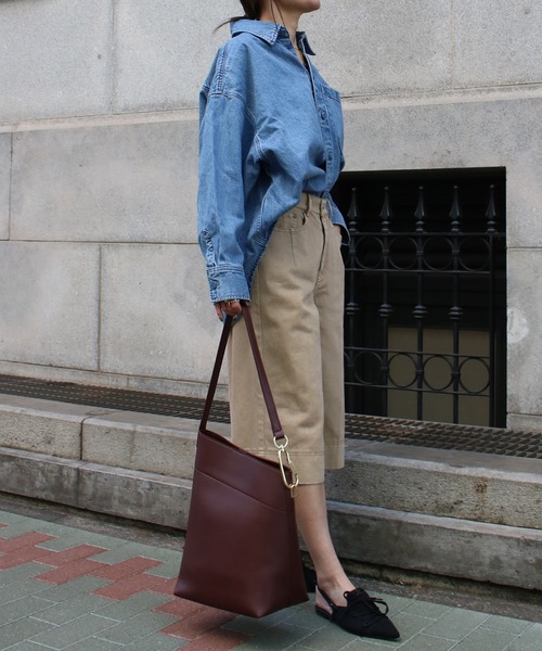 Scrap Book（スクラップブック）の「【atneK AND Scrap Book】アシンメトリーショルダー（ショルダーバッグ・レディース・ブラウン/ブラック・FREE）」の6枚目の写真