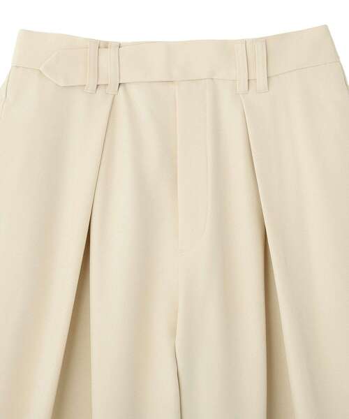 Green Parks(グリーンパークス)の「デザインタックワイドパンツ(スラックス・レディース・グレー/ライトベージュ/ブラック・FREE)」の22枚目の写真