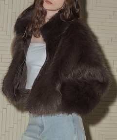 セール】*Anna Fur ジャケット(その他アウター)|Deuxieme Classe セール】*Anna Fur ジャケット(その他アウター)|Deuxieme Classe
