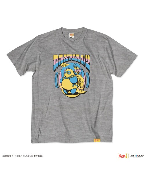 AIR TWOKYO(エアトゥーキョー)の「TVアニメ「らんま1/2」第2弾 ポップイラストTシャツ 5(早乙女乱馬 & 玄馬(パンダ))(Tシャツ/カットソー・レディース・ミックスグレー・XX-LARGE/X-LARGE/LARGE/MEDIUM/SMALL)」の3枚目の写真