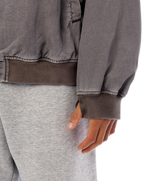 Sandinista（サンディニスタ）の「Bomber Jacket - Overdyed / 後染めボンバージャケット（その他アウター・メンズ・グリーン系その他/グレー系その他/イエロー系その他・SMALL/MEDIUM/LARGE）」の10枚目の写真