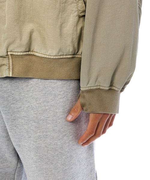 Sandinista（サンディニスタ）の「Bomber Jacket - Overdyed / 後染めボンバージャケット（その他アウター・メンズ・グリーン系その他/グレー系その他/イエロー系その他・SMALL/MEDIUM/LARGE）」の18枚目の写真