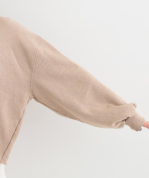 SHOO・LA・RUE（シューラルー）の「サガラ刺繍アソート裏毛スウェット（スウェット・レディース・ライトグレー系/ピンク系1/チャコールグレー/ブラウン系2・04/03/02/01）」の18枚目の写真