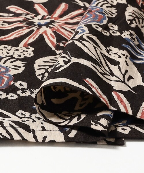 BEAMS PLUS(ビームスプラス)の「Open Collar Block Print ②(シャツ/ブラウス・メンズ・ブラック・X-LARGE/SMALL/LARGE/MEDIUM)」の13枚目の写真