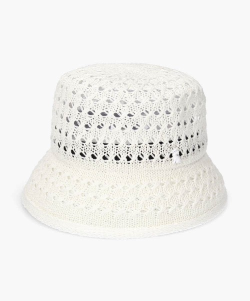 arth(アース)の「arth Cable Mesh Thermo Bucket / アース(ハット・レディース・ネイビー/ホワイト/グリーン・M/57.5cm)」の21枚目の写真