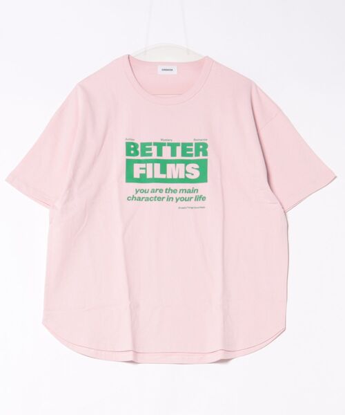 GENERATOR(ジェネレーター)の「ジェネレーター BETTER FILMS Tシャツ(Tシャツ/カットソー・レディース・ピンク/ホワイト/ブラック・F)」の3枚目の写真