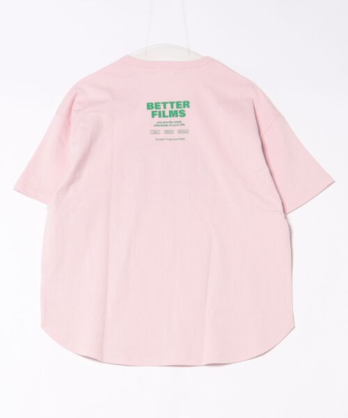 GENERATOR(ジェネレーター)の「ジェネレーター BETTER FILMS Tシャツ(Tシャツ/カットソー・レディース・ピンク/ホワイト/ブラック・F)」の4枚目の写真