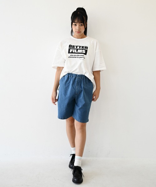 GENERATOR(ジェネレーター)の「ジェネレーター BETTER FILMS Tシャツ(Tシャツ/カットソー・レディース・ピンク/ホワイト/ブラック・F)」の9枚目の写真