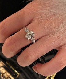 Coo+i（クーイ）の「ジルコニアデザインオープンリング（リング）」