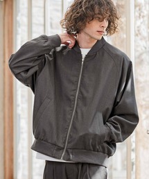 CAMBIO（カンビオ）の「mj11375- TRラグランスリーブリブブルゾン(CMB-R0211)（ブルゾン）」