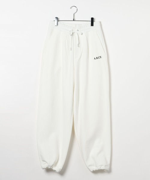 AMERICAN RAG CIE（アメリカンラグシー）の「【AMERICAN RAG CIE】 ロゴパンツ（ユニセックス）（スウェットパンツ・レディース・ブラック/ライトグレー/ホワイト・LARGE/MEDIUM）」の12枚目の写真