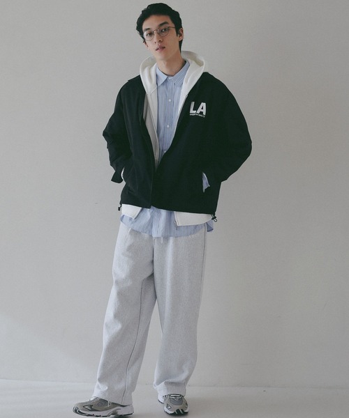 AMERICAN RAG CIE（アメリカンラグシー）の「【AMERICAN RAG CIE】 ロゴパンツ（ユニセックス）（スウェットパンツ・レディース・ブラック/ライトグレー/ホワイト・LARGE/MEDIUM）」の18枚目の写真