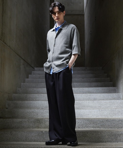 CLEL（クレイル）の「【CLEL】Basic/Spray Rib Knit Short Sleeve