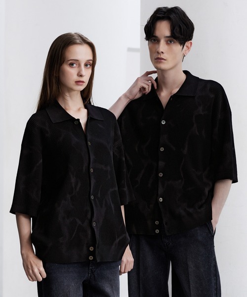 CLEL（クレイル）の「【CLEL】Basic/Spray Rib Knit Short Sleeve