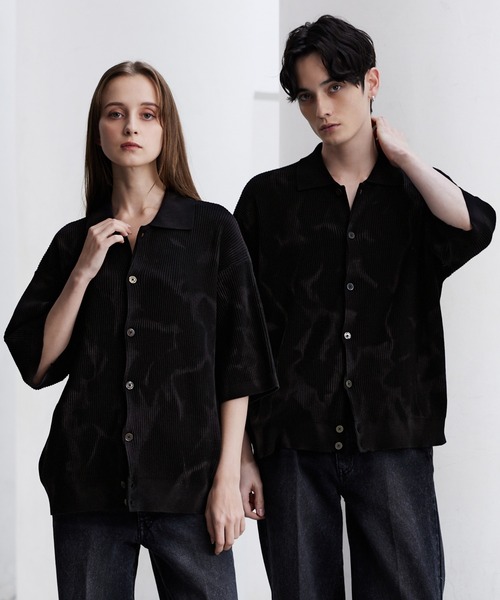 CLEL（クレイル）の「【CLEL】Basic/Spray Rib Knit Short Sleeve