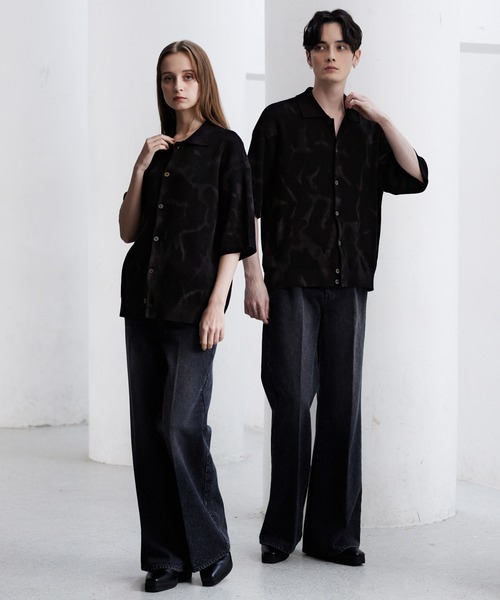 CLEL（クレイル）の「【CLEL】Basic/Spray Rib Knit Short Sleeve