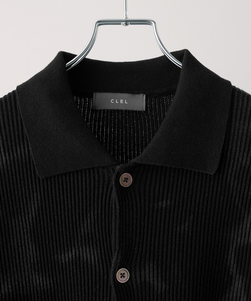 CLEL（クレイル）の「【CLEL】Basic/Spray Rib Knit Short Sleeve