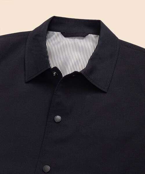 BROOKS BROTHERS(ブルックスブラザーズ)の「ウール/ポリエステル コーチジャケット(ブルゾン・メンズ・ネイビー・LARGE/MEDIUM/SMALL)」の5枚目の写真