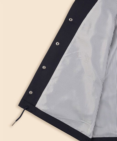 BROOKS BROTHERS(ブルックスブラザーズ)の「ウール/ポリエステル コーチジャケット(ブルゾン・メンズ・ネイビー・LARGE/MEDIUM/SMALL)」の6枚目の写真