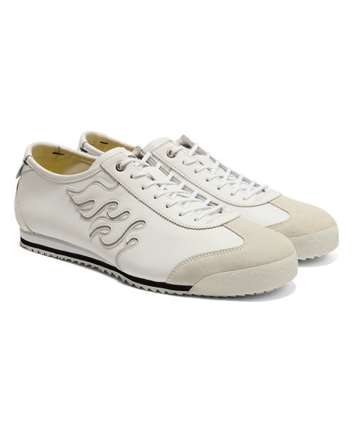 Onitsuka Tiger（オニツカタイガー）の「【ONITSUKA TIGER YELLOW COLLECTION】MEXICO 66 FIRE / メキシコ 66 ファイヤー（スニーカー・レディース・ホワイト/ブラック系/イエロー・22.5/24/23.5/23/29/28.5/28/27.5/27/26.5/26/25.5/25/24.5）」の7枚目の写真