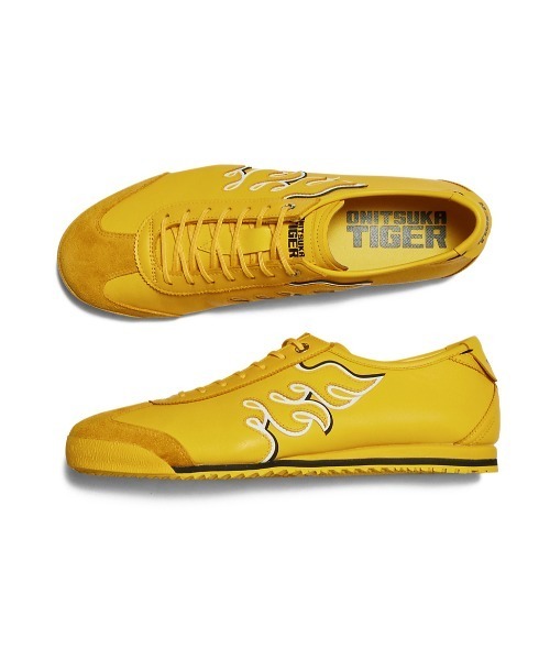 Onitsuka Tiger（オニツカタイガー）の「【ONITSUKA TIGER YELLOW COLLECTION】MEXICO 66 FIRE / メキシコ 66 ファイヤー（スニーカー・レディース・ホワイト/ブラック系/イエロー・22.5/24/23.5/23/29/28.5/28/27.5/27/26.5/26/25.5/25/24.5）」の19枚目の写真