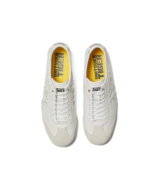 Onitsuka Tiger（オニツカタイガー）の「【ONITSUKA TIGER YELLOW COLLECTION】MEXICO 66 FIRE / メキシコ 66 ファイヤー（スニーカー・レディース・ホワイト/ブラック系/イエロー・22.5/24/23.5/23/29/28.5/28/27.5/27/26.5/26/25.5/25/24.5）」の6枚目の写真