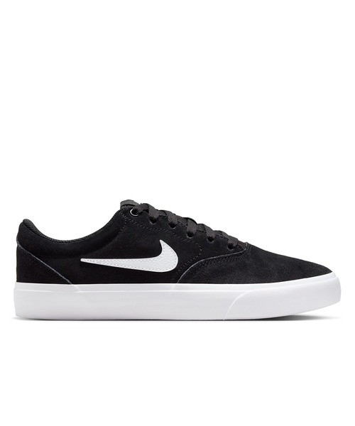 NIKE(ナイキ)の「NIKE ナイキ WS チャージ スエード IM4399-001(スニーカー・レディース・ブラック×ホワイト・23.0cm/23.5cm/24.0cm/24.5cm/25.0cm)」の2枚目の写真