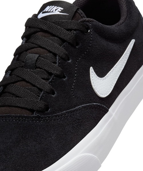 NIKE(ナイキ)の「NIKE ナイキ WS チャージ スエード IM4399-001(スニーカー・レディース・ブラック×ホワイト・23.0cm/23.5cm/24.0cm/24.5cm/25.0cm)」の7枚目の写真