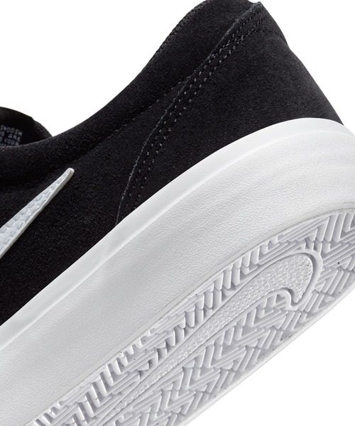 NIKE(ナイキ)の「NIKE ナイキ WS チャージ スエード IM4399-001(スニーカー・レディース・ブラック×ホワイト・23.0cm/23.5cm/24.0cm/24.5cm/25.0cm)」の8枚目の写真
