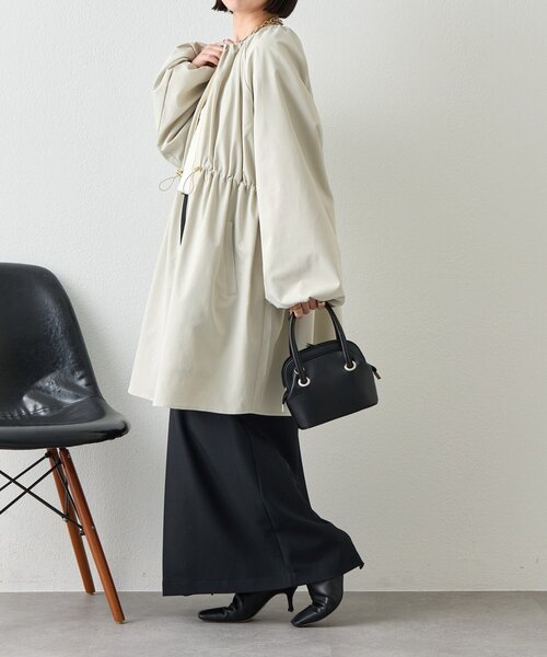 Jena espace merveilleux（ジェナ　エスパスメルヴェイユ）の「バルーンスリーブコート（その他アウター・レディース・カーキ/アイボリー・FREE）」の6枚目の写真