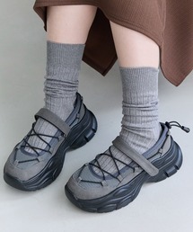 LAVEANGE（ラビアンジェ）の「【ゆったり甲高】厚底 メリージェーンスニーカー（スニーカー）」