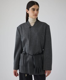 STUDIOUS（ステュディオス）の「【RIM.ARK/リムアーク】Metal belt box jacket/メタルベルトボックスジャケット（テーラードジャケット）」