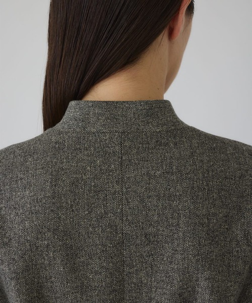 RIM.ARK(リムアーク)の「【RIM.ARK/リムアーク】Metal belt box jacket/メタルベルトボックスジャケット(テーラードジャケット・レディース・ライトブラウン/グレー・FREE)」の19枚目の写真