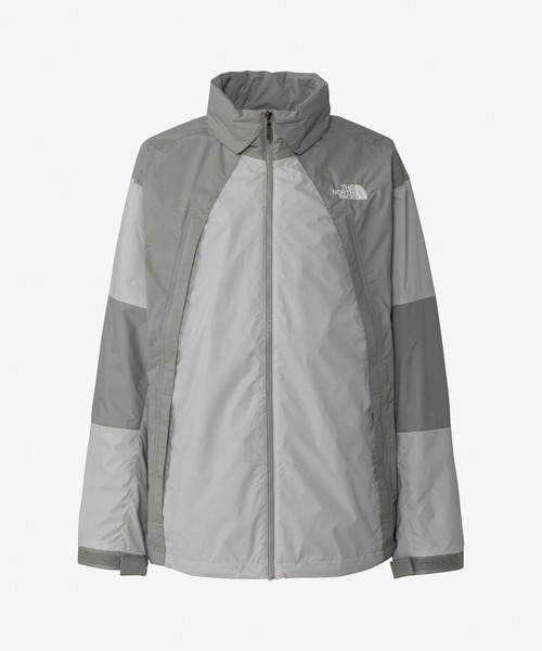 THE NORTH FACE（ザノースフェイス）の「THE NORTH FACE　CHIMNEY WIND JACKET（マウンテンパーカー・メンズ・ブラック/グレー/パープル/アイボリー・MEDIUM/X-LARGE/LARGE）」の2枚目の写真