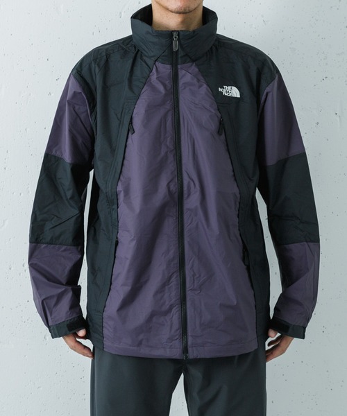 THE NORTH FACE（ザノースフェイス）の「THE NORTH FACE　CHIMNEY WIND JACKET（マウンテンパーカー・メンズ・ブラック/グレー/パープル/アイボリー・MEDIUM/X-LARGE/LARGE）」の6枚目の写真